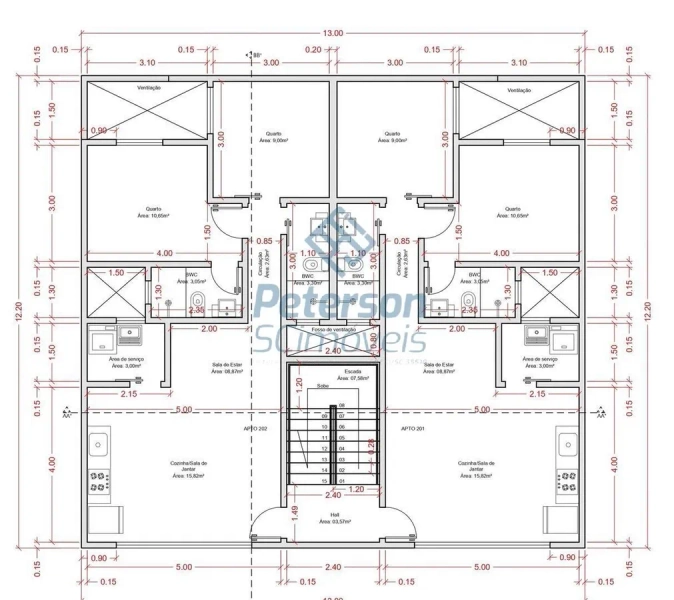 Venha com sua família conhecer e morar neste apartamento!: 3ª foto da galeria de imagens do imóvel