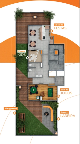 Projetado num bairro excelente, garantindo conforto a toda família: 3ª foto da galeria de imagens do imóvel