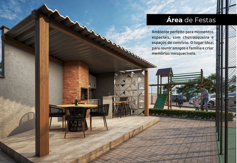 Venha morar neste lindo apartamento com area de lazer ,em Brusque-SC: 11ª foto da galeria de imagens do imóvel