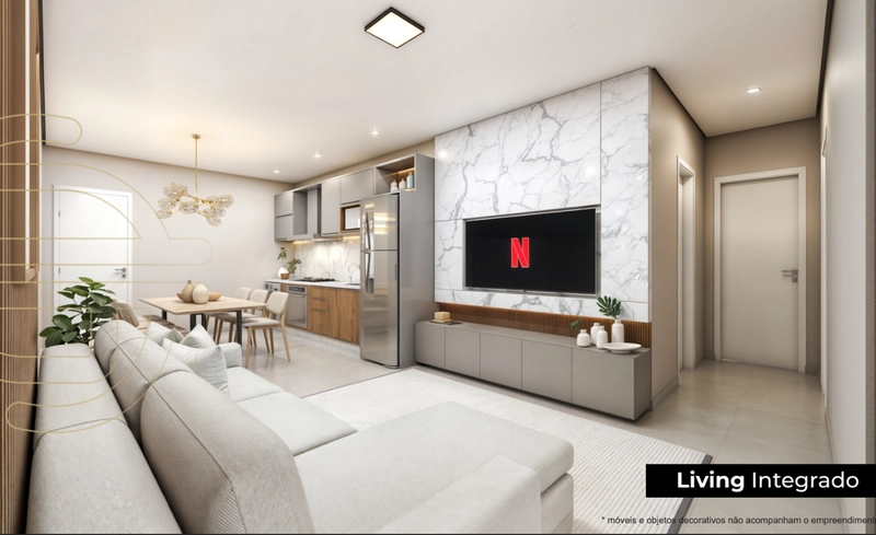 Venha morar neste lindo apartamento com area de lazer ,em Brusque-SC: 8ª foto da galeria de imagens do imóvel