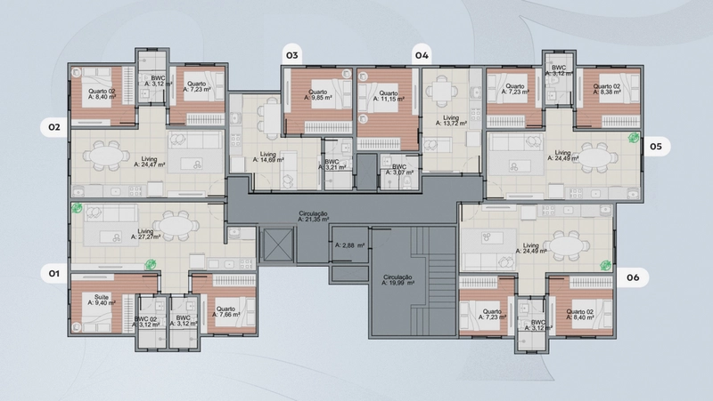 Parco Di Fiori novo lançamento em Brusque,pagamento facilitado!!!: 5ª foto da galeria de imagens do imóvel