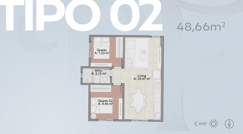 Parco Di Fiori novo lançamento em Brusque,pagamento facilitado!!!: 7ª foto da galeria de imagens do imóvel