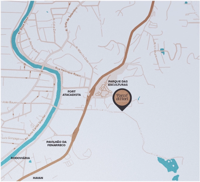 Parco Di Fiori novo lançamento em Brusque,pagamento facilitado!!!: 4ª foto da galeria de imagens do imóvel