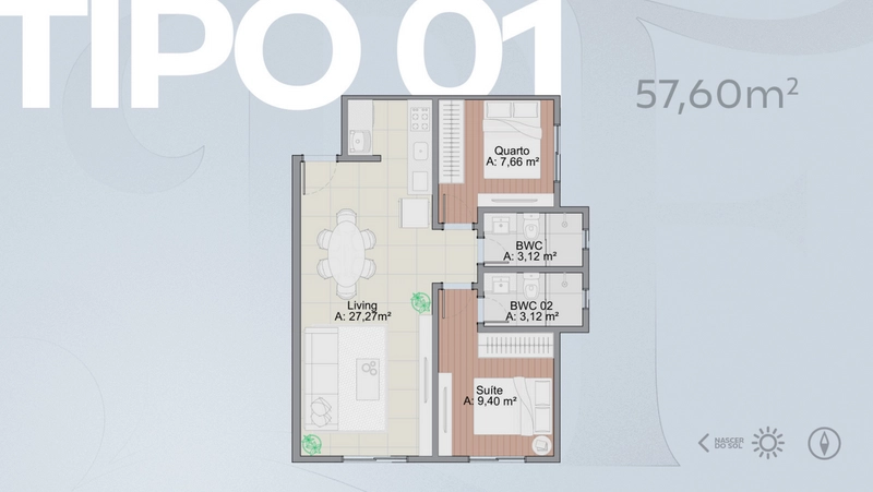 Parco Di Fiori novo lançamento em Brusque,pagamento facilitado!!!: 6ª foto da galeria de imagens do imóvel