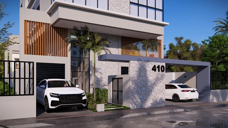 Apartamento em Bombinhas, 280m² da praia (mar de fora): 5ª foto da galeria de imagens do imóvel