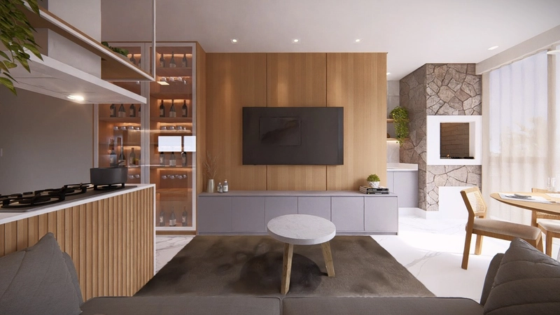 Apartamento em Bombinhas, 280m² da praia (mar de fora): 11ª foto da galeria de imagens do imóvel