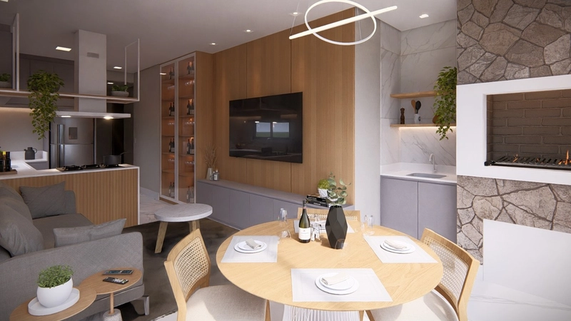 Apartamento em Bombinhas, 280m² da praia (mar de fora): 10ª foto da galeria de imagens do imóvel