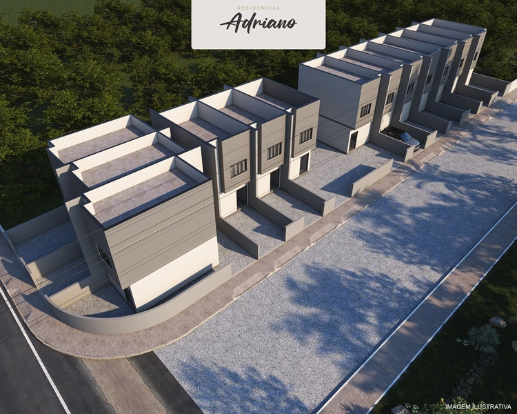 Sobrados 60,74m²,bairro Azambuja,poucas unidades,pagamento facilitado: 2ª foto da galeria de imagens do imóvel
