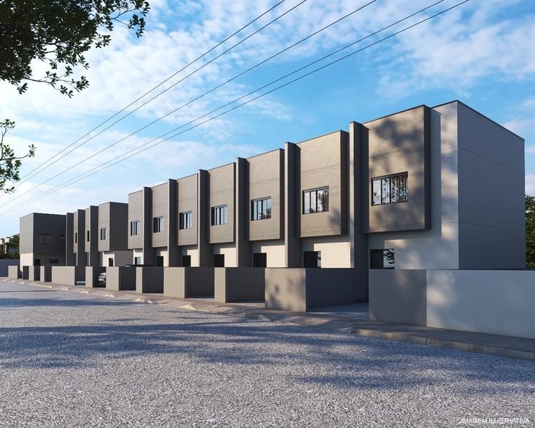 Sobrados 60,74m²,bairro Azambuja,poucas unidades,pagamento facilitado: 2ª foto da galeria de imagens do imóvel