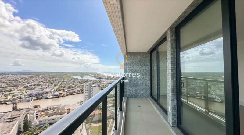 Apartamento de 1 dormitório com vista -Torres Rs-: 2ª foto da galeria de imagens do imóvel