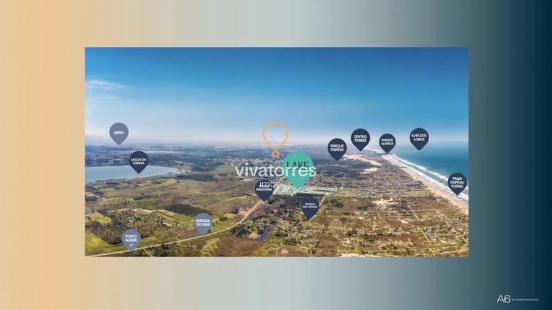 Terreno no Condomínio Lake Resort na Itapeva em Torres-RS: 2ª foto da galeria de imagens do imóvel