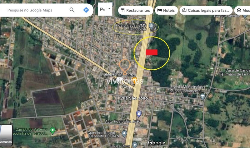 Terreno Vila Saão João Torres-rs: 3ª foto da galeria de imagens do imóvel