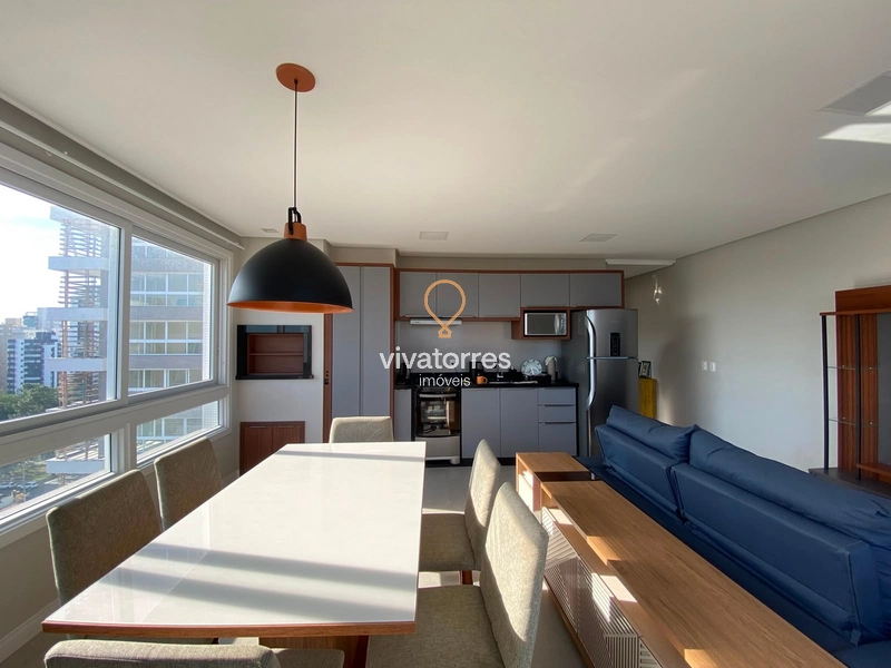 Apartamento de 2 dormitórios sendo uma suíte- Torres rs-