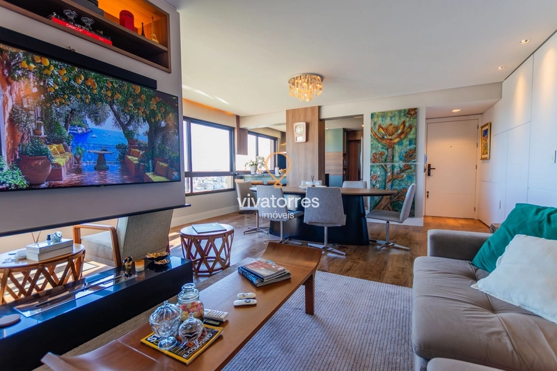 Apartamento 3 dormitórios com suíte e vista para a lagoa: 3ª foto da galeria de imagens do imóvel