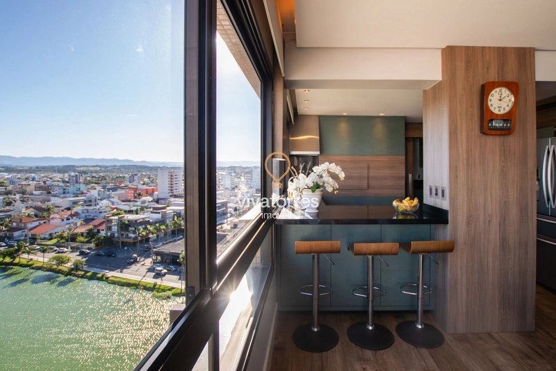 Apartamento 3 dormitórios com suíte e vista para a lagoa: 8ª foto da galeria de imagens do imóvel