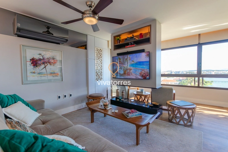 Apartamento 3 dormitórios com suíte e vista para a lagoa: 2ª foto da galeria de imagens do imóvel
