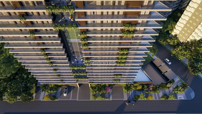 Planta 2 dormitórios, sendo 1 suíte: 3ª foto da galeria de imagens do imóvel