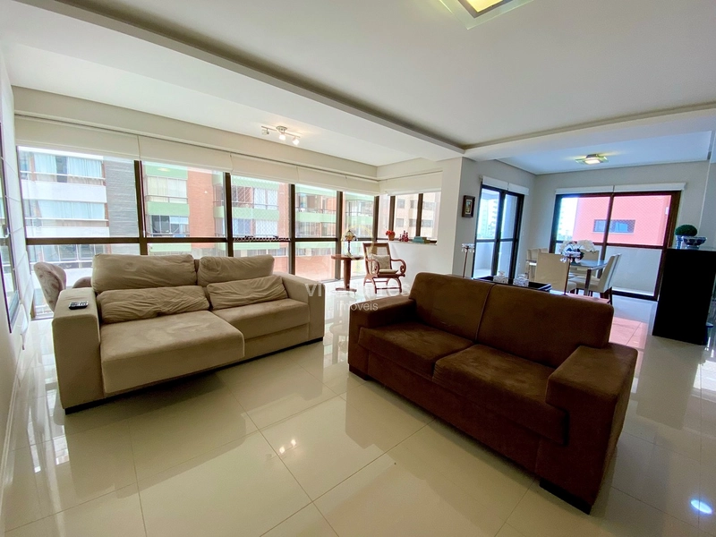 Apartamento mobiliado com 3 dormitórios e sacada com churrasqueira: 13ª foto da galeria de imagens do imóvel
