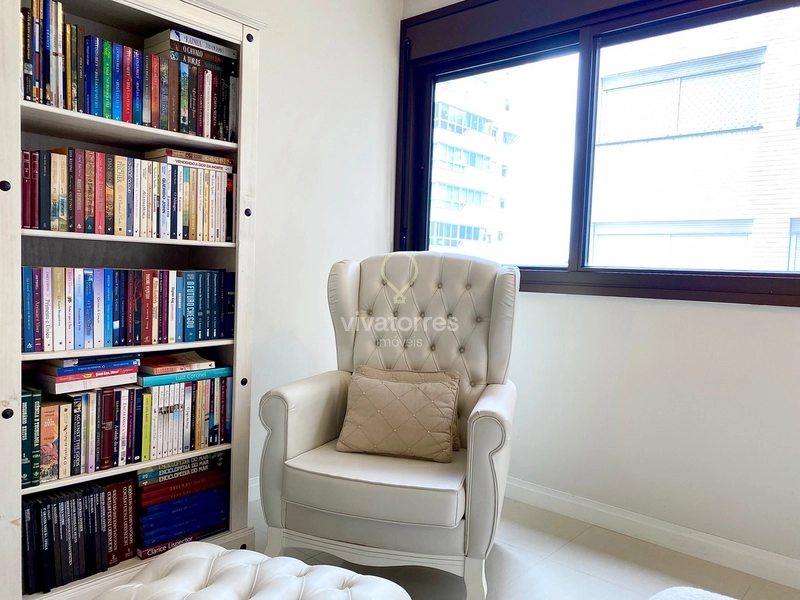 Apartamento mobiliado com 3 dormitórios e sacada com churrasqueira: 41ª foto da galeria de imagens do imóvel