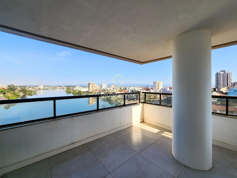Apartamento 3 dormitórios com suíte e vista para a lagoa: 1ª foto da galeria de imagens do imóvel