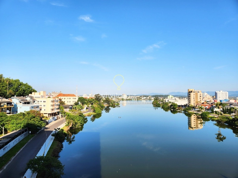 Apartamento 3 dormitórios com suíte e vista para a lagoa: 3ª foto da galeria de imagens do imóvel