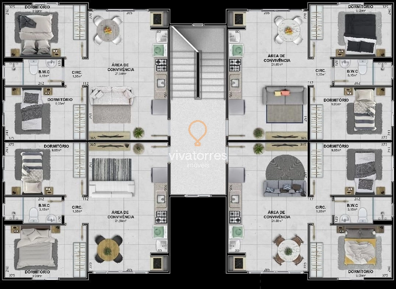 Apartamento 2 dormitórios à venda no Passo de Torres: 3ª foto da galeria de imagens do imóvel