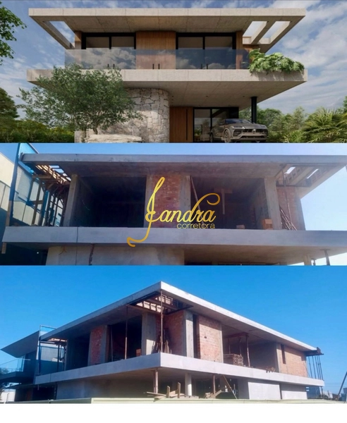 Sobrado em obra com 391m2 no condomínio Sense Beira lago: 15ª foto da galeria de imagens do imóvel