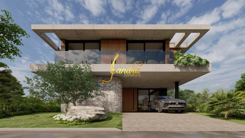 Sobrado em obra com 391m2 no condomínio Sense Beira lago: 9ª foto da galeria de imagens do imóvel