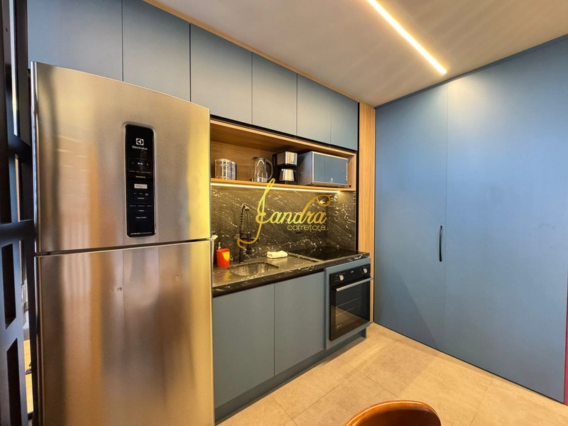 Loft de frente para infra e com box Mobiliado e decorado: 2ª foto da galeria de imagens do imóvel