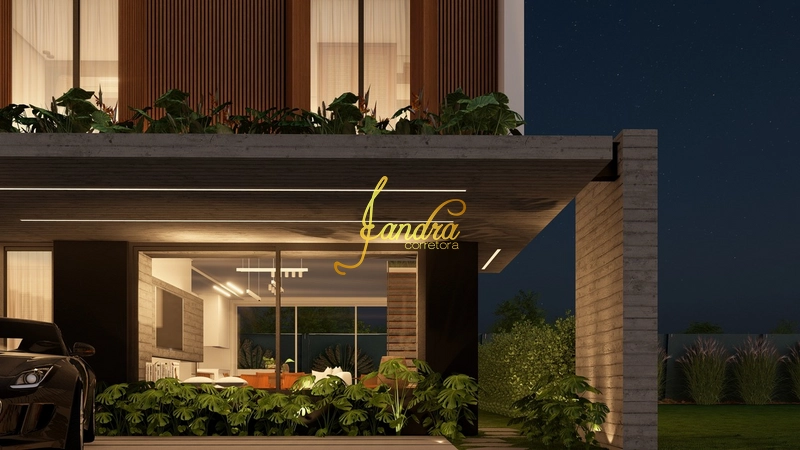 Sobrado com 04 suítes, com piscina em concreto: 5ª foto da galeria de imagens do imóvel