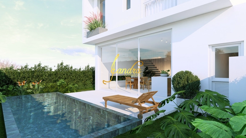 Sobrado com 04 suítes, com piscina em concreto: 2ª foto da galeria de imagens do imóvel