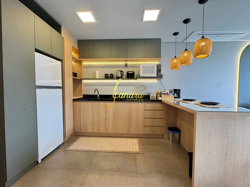 Apartamento de 1dormitório de frente com box Mobiliado e decorado: 6ª foto da galeria de imagens do imóvel