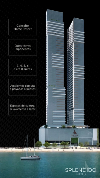 Apartamento Frente Mar no Edifício Fischer Dreams - Balneário Camboriú: 2ª foto da galeria de imagens do imóvel