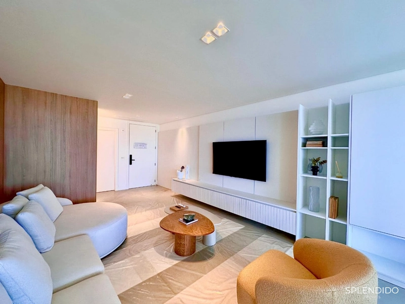 Apartamento no Edifício Le Blanc na Praia Brava: 2ª foto da galeria de imagens do imóvel