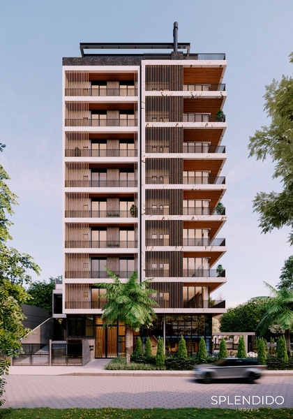 Apartamento no Edifício Brava Aikon na Praia Brava: 2ª foto da galeria de imagens do imóvel