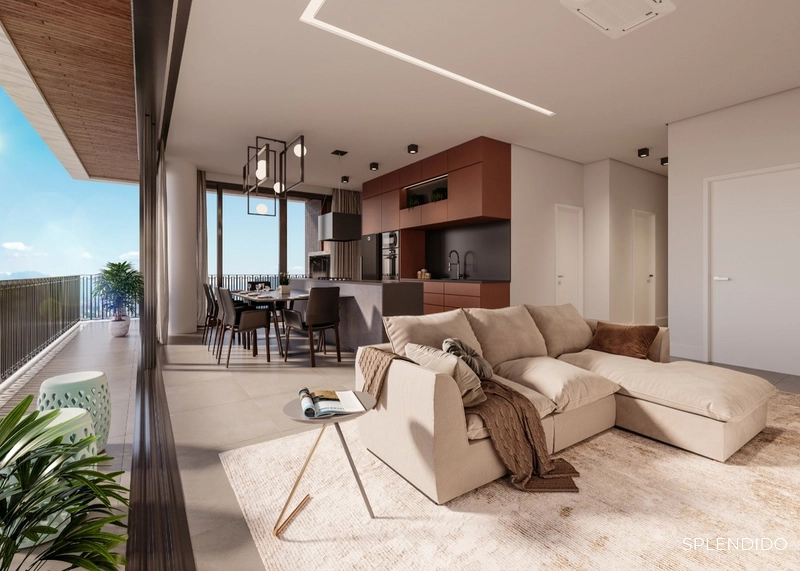 Apartamento no Edifício Brava Aikon na Praia Brava: 14ª foto da galeria de imagens do imóvel
