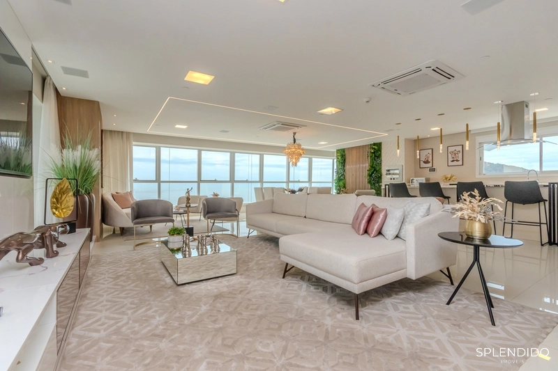 Apartamento Frente Mar no Edifício Epic Tower em Balneário Camboriú: 3ª foto da galeria de imagens do imóvel
