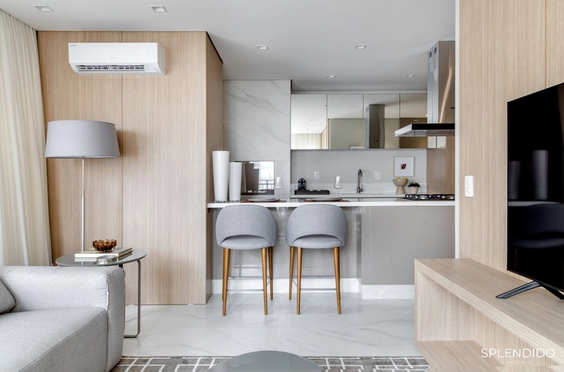 Apartamento Mobiliado e Decorado na Barra Norte de Balneário Camboriú: 4ª foto da galeria de imagens do imóvel