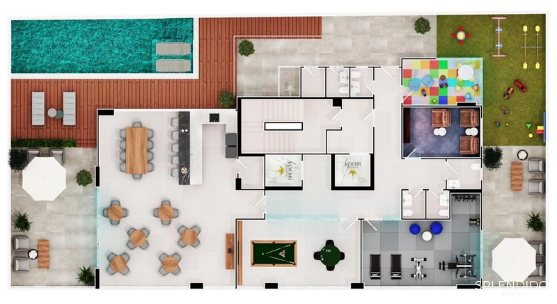 Apartamento Garden na Barra Sul de Balneário Camboriú: 4ª foto da galeria de imagens do imóvel