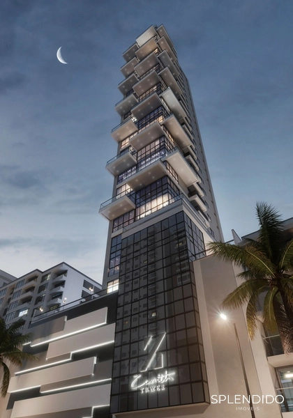 Apartamento Garden no Edifício Zenith Tower em Balneário Camboriú: 3ª foto da galeria de imagens do imóvel