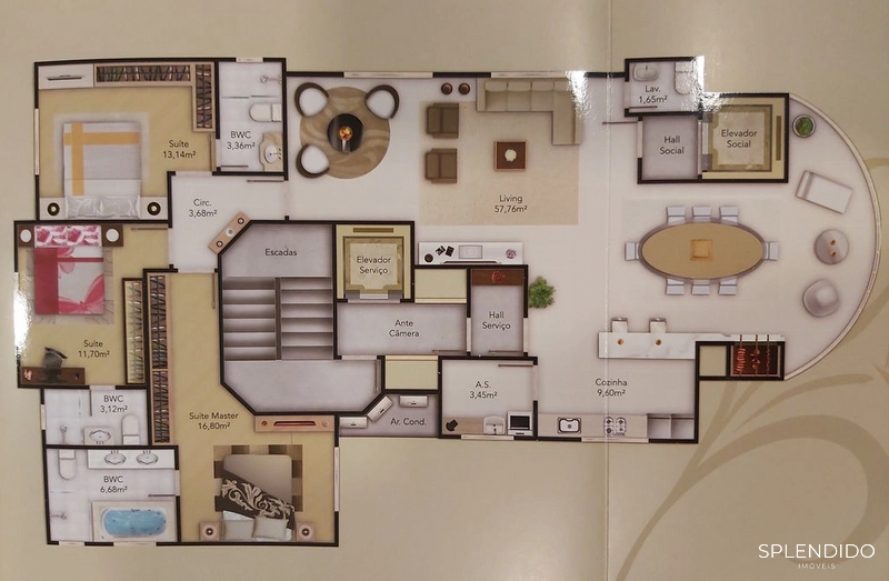Apartamento no Edifício Elegance Tower em Balneário Camboriú: 26ª foto da galeria de imagens do imóvel