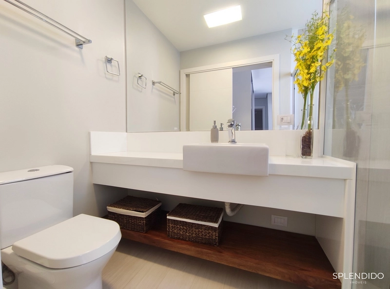 Apartamento de Frente para o Mar, Mobiliado e Decorado na Praia Brava: 24ª foto da galeria de imagens do imóvel