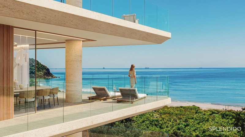 Apartamento Frente Mar no Scenarium na Praia Brava: 3ª foto da galeria de imagens do imóvel