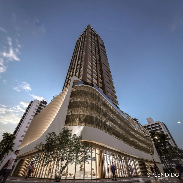 Apartamento no Edifício Meraki na Praia Brava: 4ª foto da galeria de imagens do imóvel