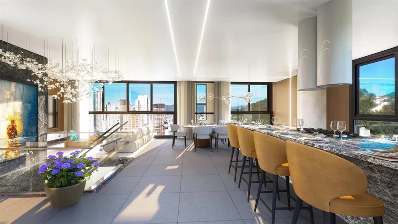 Cobertura Duplex no Edifício Torre D´Aquino em Balneário Camboriú: 9ª foto da galeria de imagens do imóvel