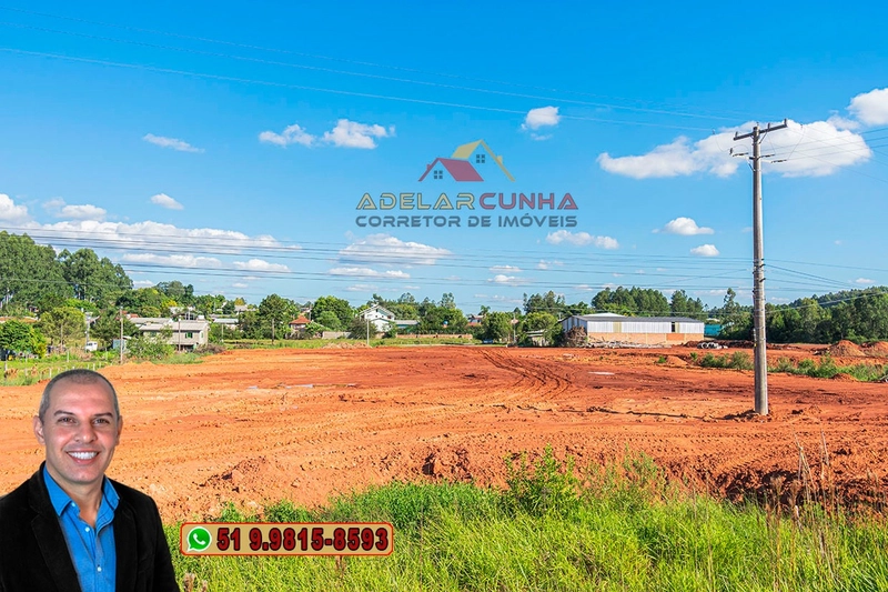 Terreno Comercial / Industrial de Frente para RS 239 em Araricá.: 6ª foto da galeria de imagens do imóvel