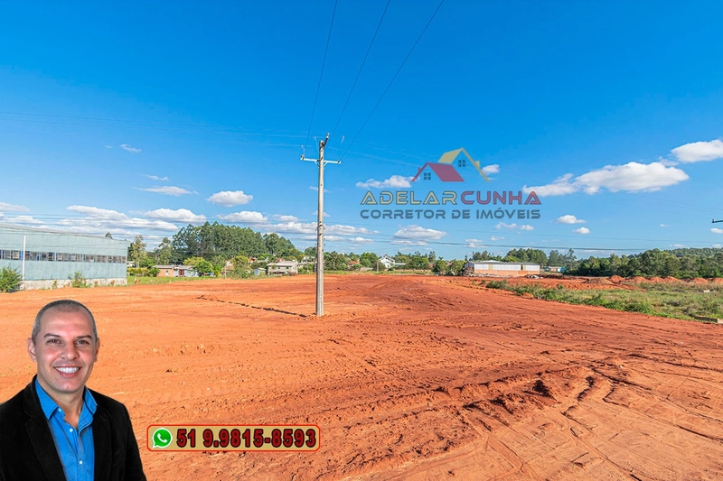 Terreno Comercial / Industrial de Frente para RS 239 em Araricá.: 4ª foto da galeria de imagens do imóvel