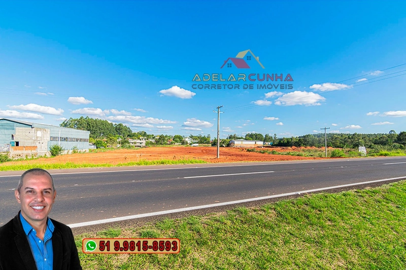 Terreno Comercial / Industrial de Frente para RS 239 em Araricá.: 7ª foto da galeria de imagens do imóvel
