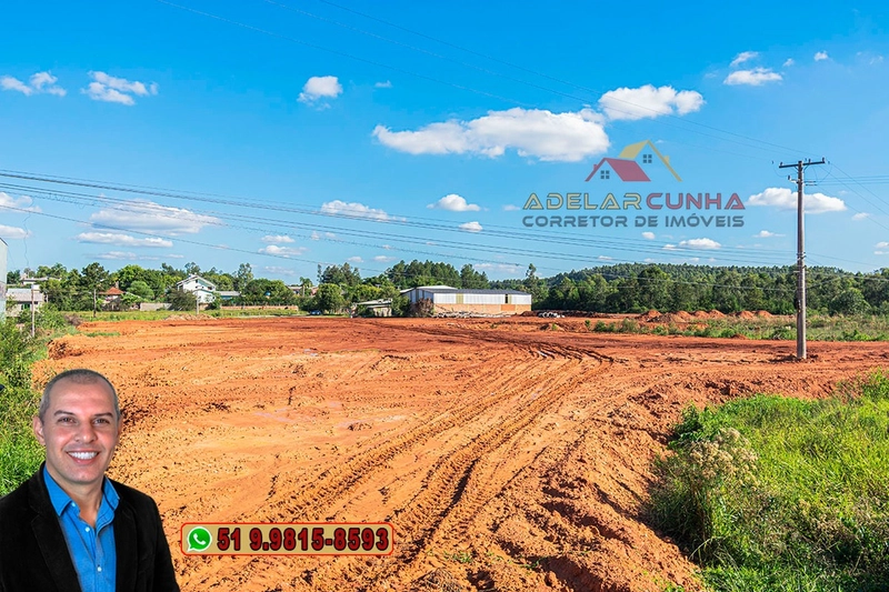 Terreno Comercial / Industrial de Frente para RS 239 em Araricá.: 5ª foto da galeria de imagens do imóvel