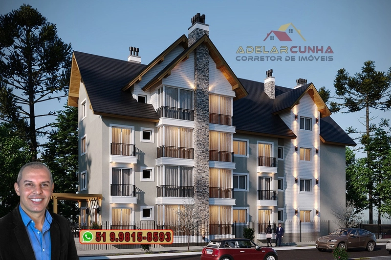 Apartamento à venda em Gramado com 2 dormitórios sendo 1 Suíte: 3ª foto da galeria de imagens do imóvel